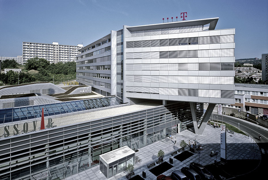 Cassovar Business Center · letecký pohled
